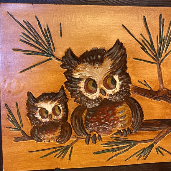 Owls Ceramic Wall Decor - Picture 2 of 6